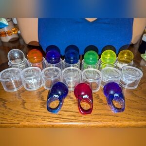 1960's Carlo Pagoni MIR Rings In Original Cases